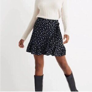 Madewell floral skirt
